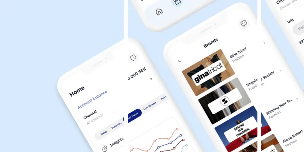 Ny design i Adtractions mobilapp