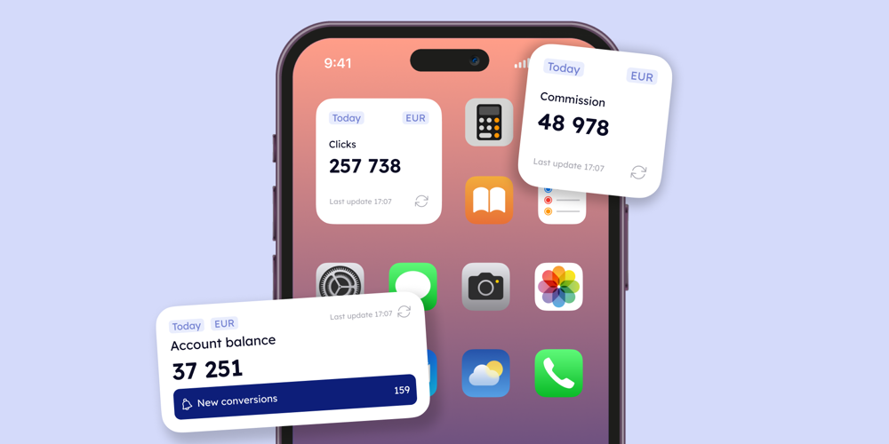 Adtractions nya iOS-widget är här